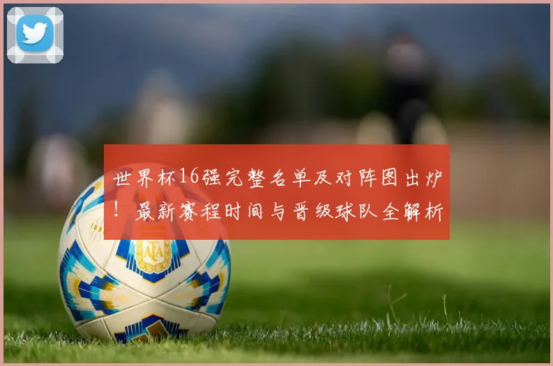 世界杯16强完整名单及对阵图出炉!最新赛程时间与晋级球队全解析