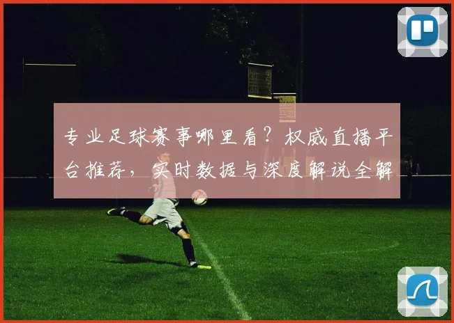 专业足球赛事哪里看？权威直播平台推荐，实时数据与深度解说全解析